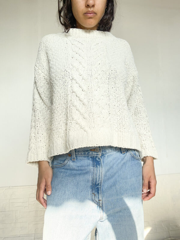 Buzo tejido blanco - Imagen 9