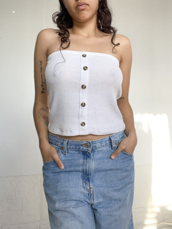 strapless tejido - Imagen 3