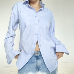 camisa celeste
