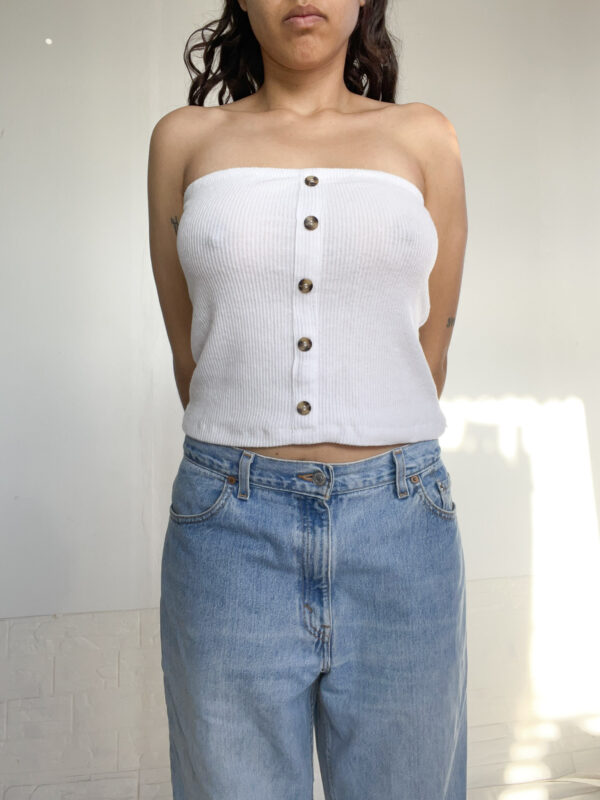 strapless tejido - Imagen 5