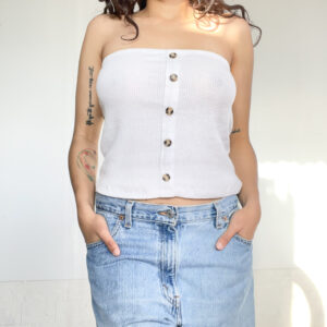 strapless tejido