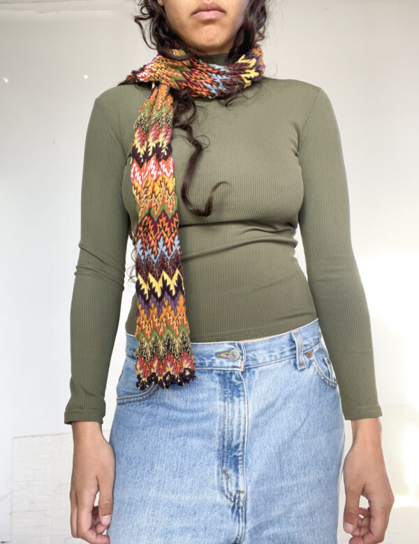 bufanda multicolor - Imagen 4