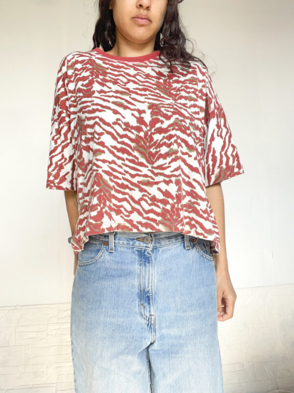 reme oversized estampada - Imagen 5