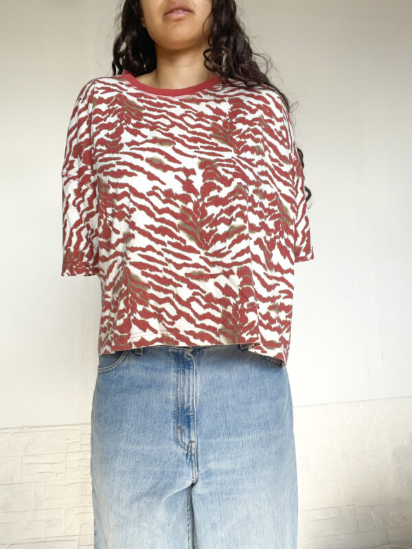 reme oversized estampada - Imagen 7