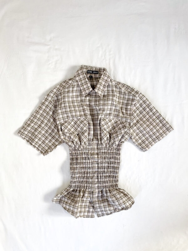 camisa elastizada reworked - Imagen 10