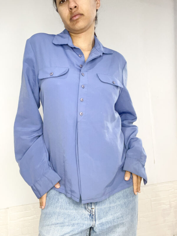 camisa azul SALE