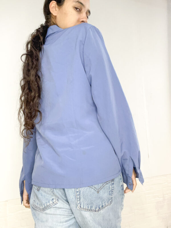 camisa azul SALE - Imagen 5