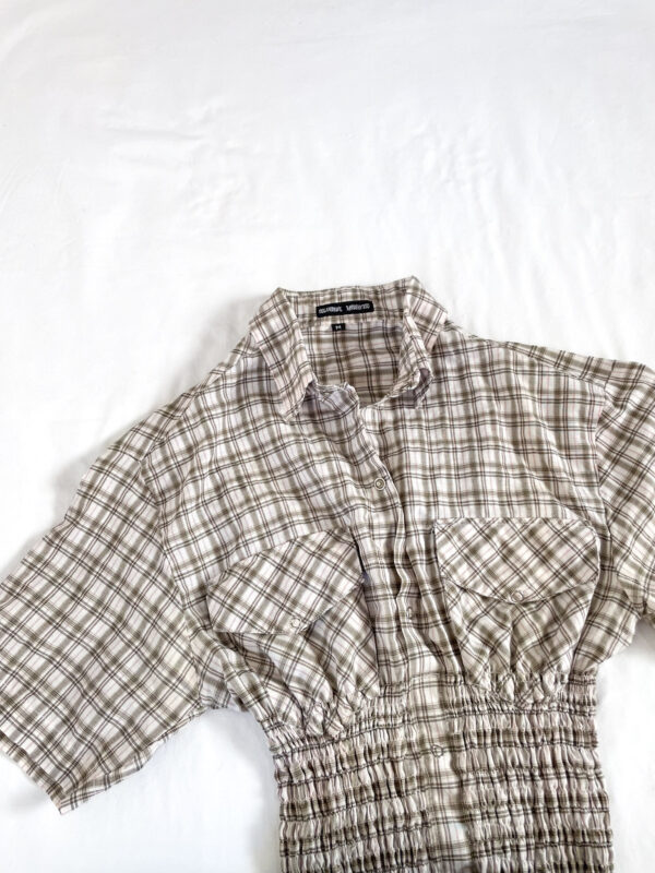 camisa elastizada reworked - Imagen 15