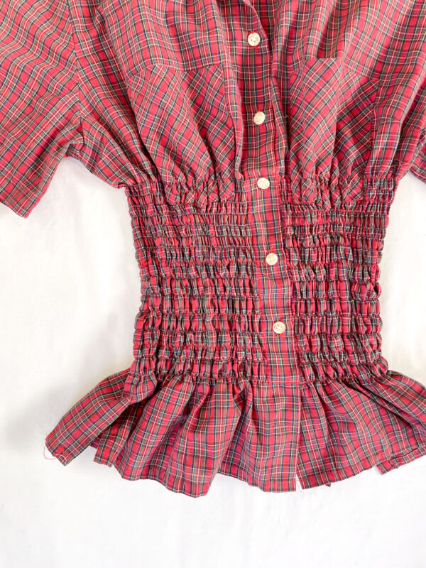 camisa elastizada reworked - Imagen 11