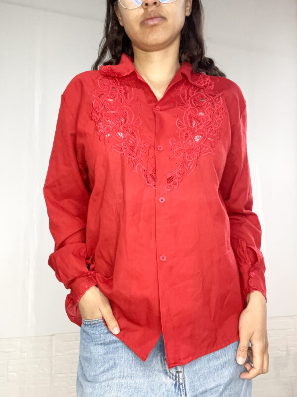 camisa roja SALE - Imagen 2
