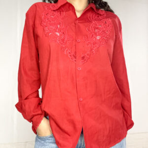 camisa roja SALE