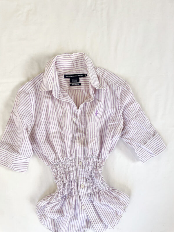 camisa elastizada reworked - Imagen 13