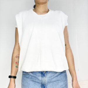 chaleco blanco SALE