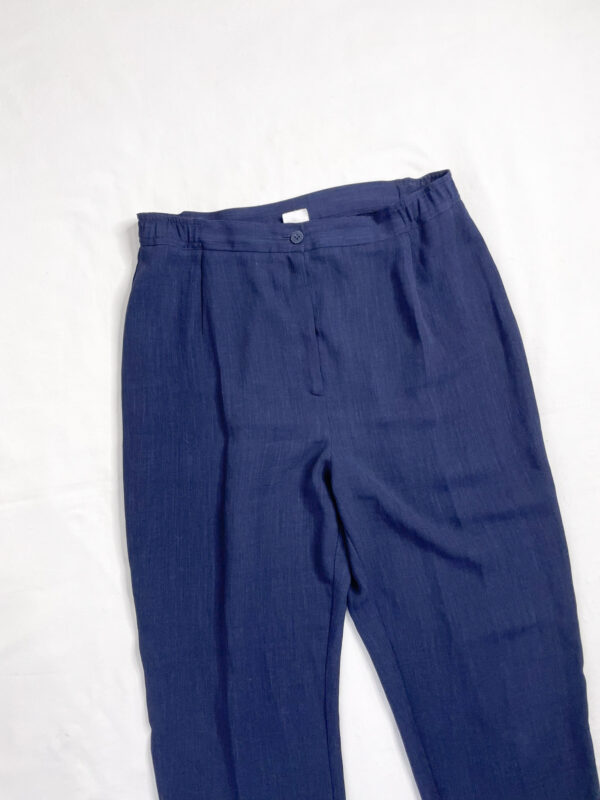 pantalón de vestir azul SALE