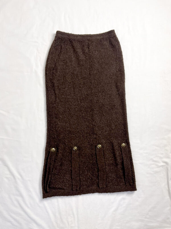 pollera tejida marrón SALE - Imagen 12