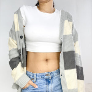 Saco tejido oversized SALE