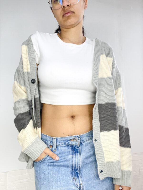 Saco tejido oversized SALE