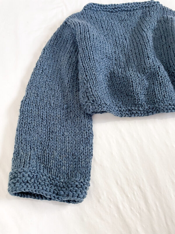 saco crop tejido reworked - Imagen 6