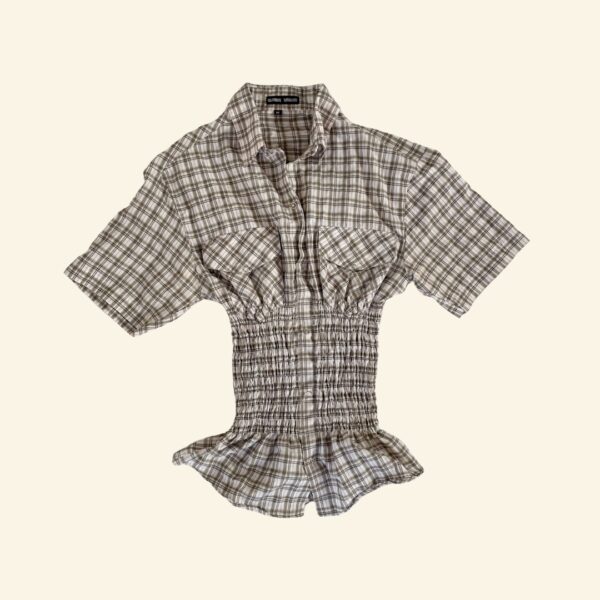 camisa elastizada reworked