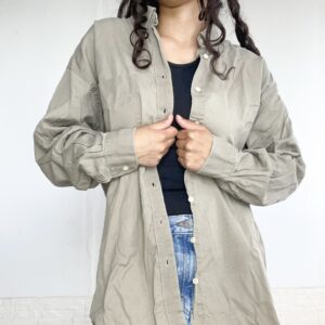 sobrecamisa beige