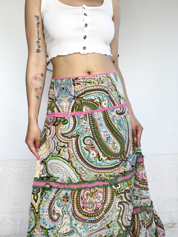 pollera estampada - Imagen 7
