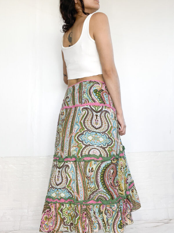 pollera estampada - Imagen 5