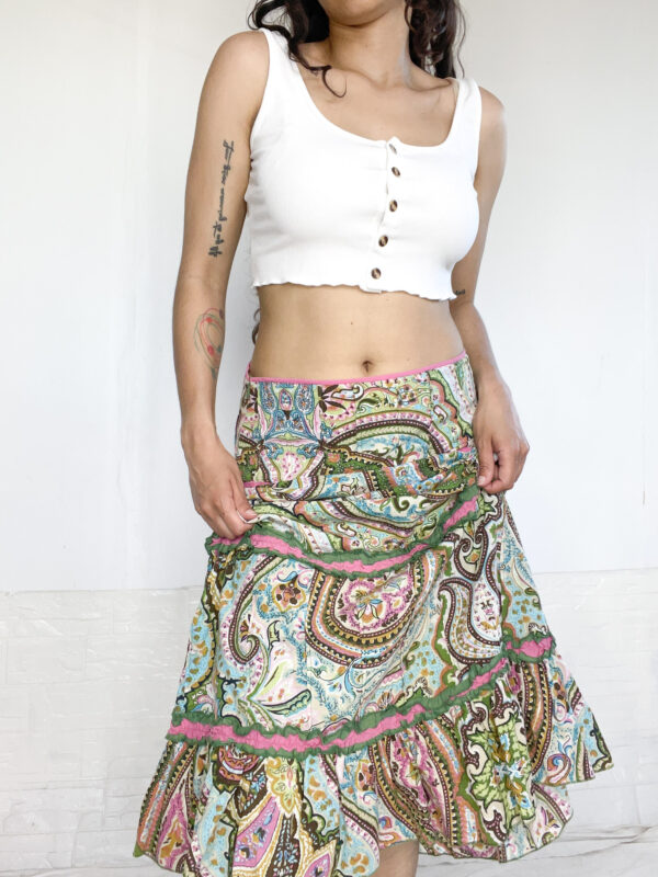 pollera estampada - Imagen 6
