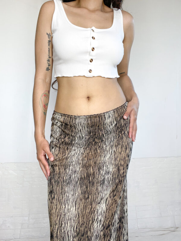 pollera estampada midi - Imagen 2