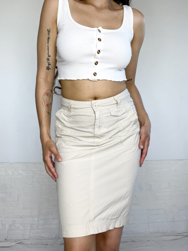 pollera beige - Imagen 7