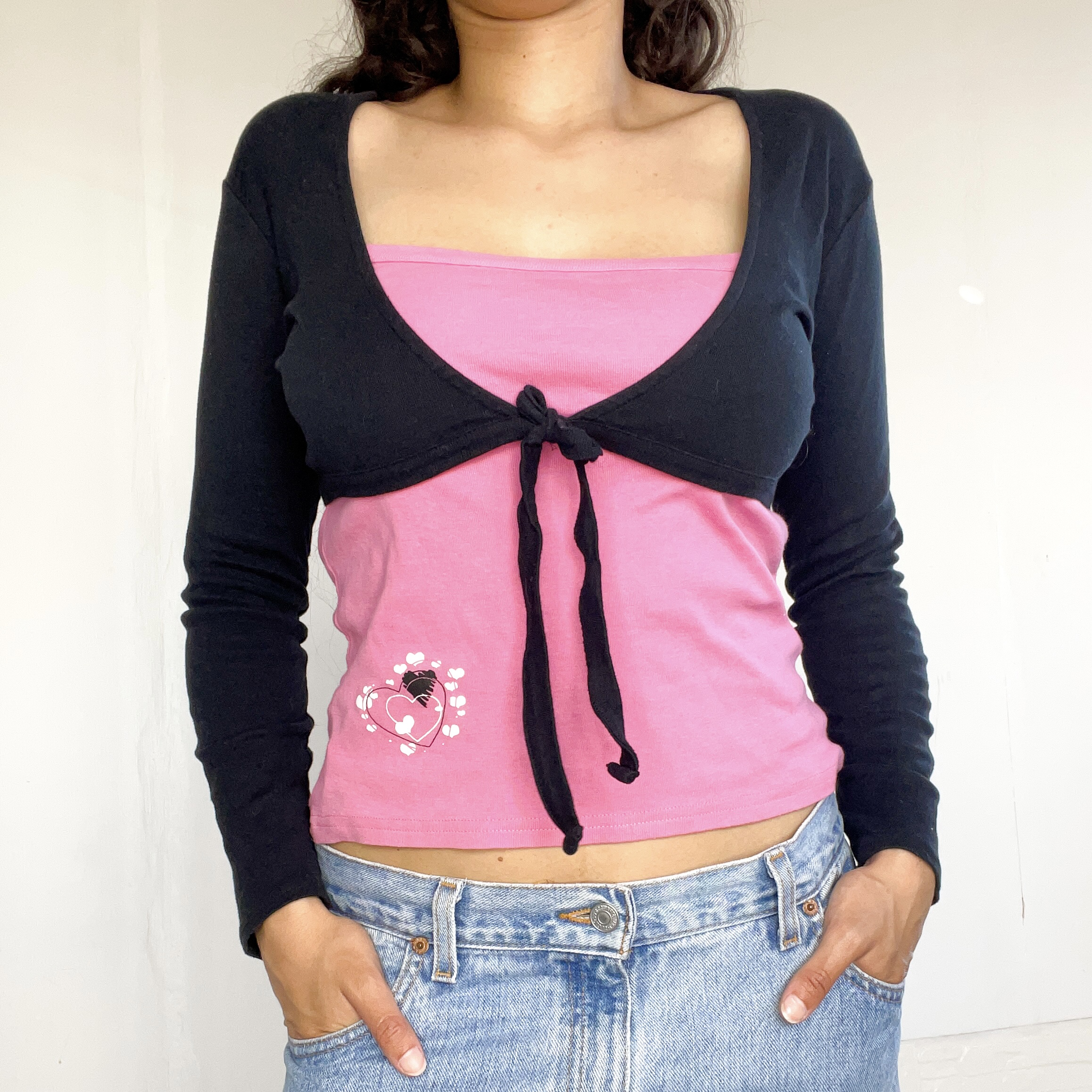 top con manguitas incluidas