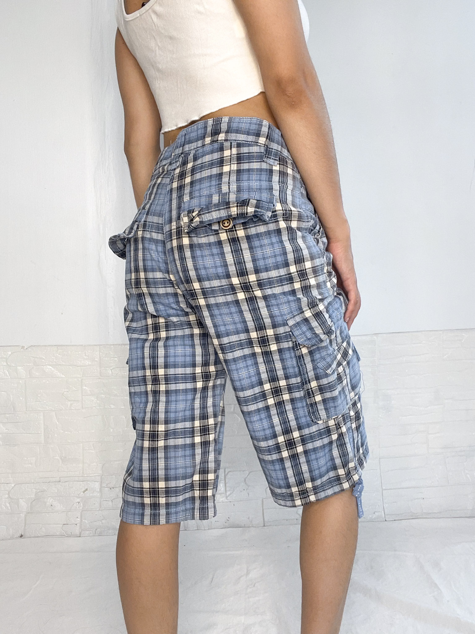 bermuda acuadrille azul - Imagen 6