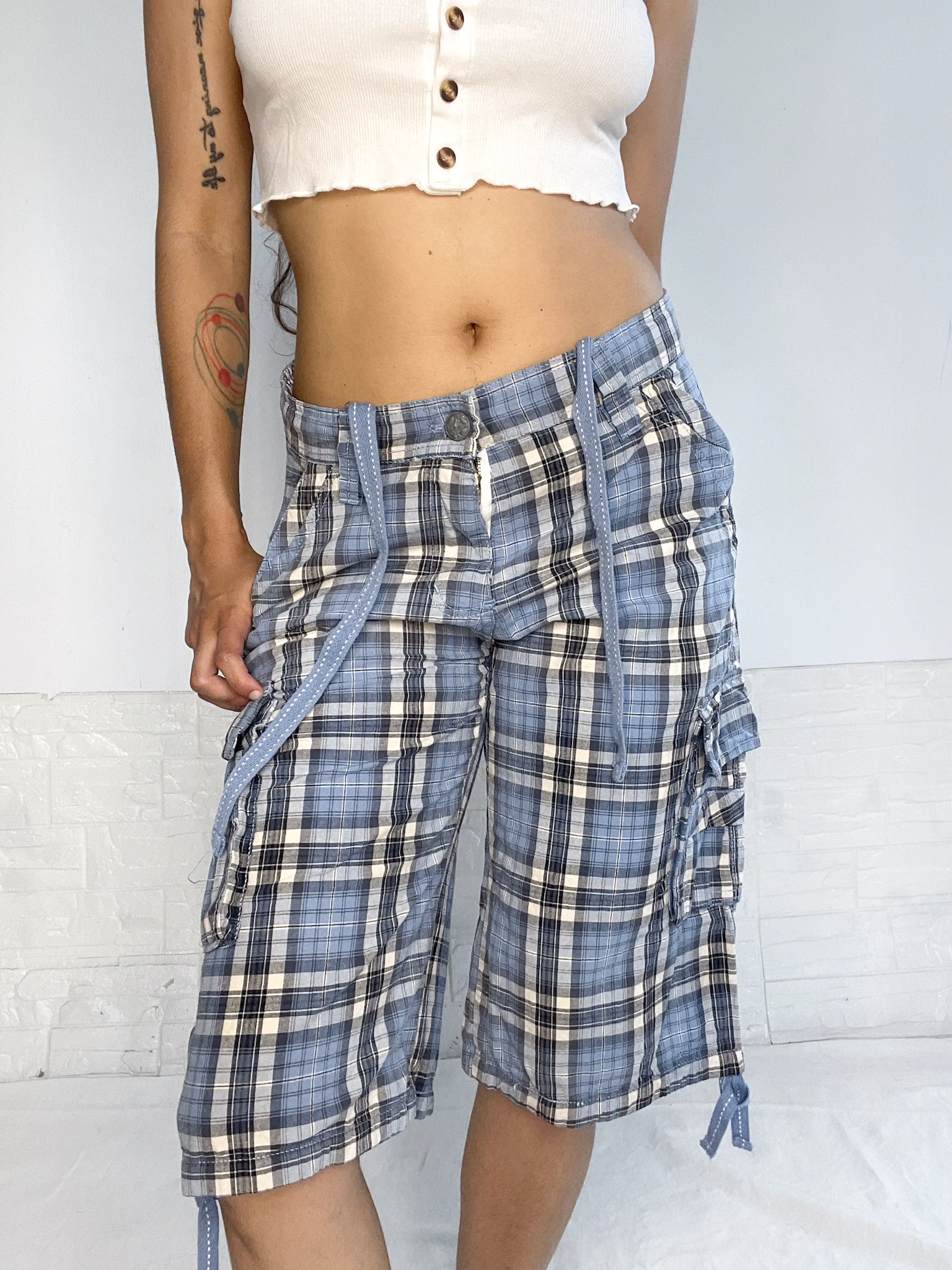 bermuda acuadrille azul - Imagen 7