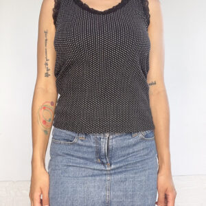 musculosita con encaje