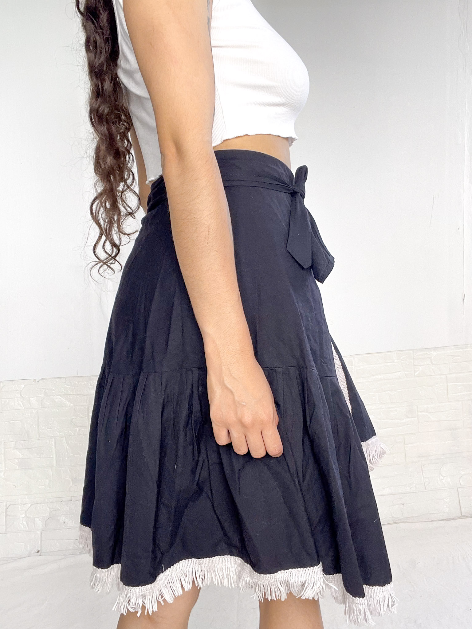 Pollera midi cruzada SALE - Imagen 5