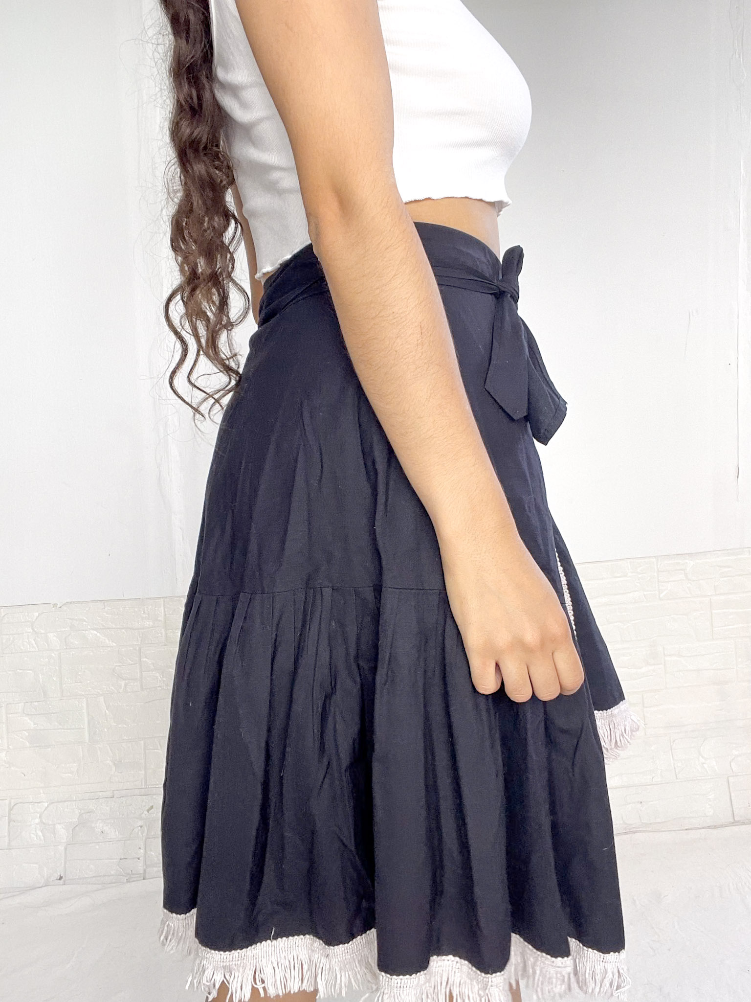 Pollera midi cruzada SALE - Imagen 6