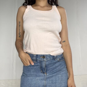 musculosita de algodón rosada SALE