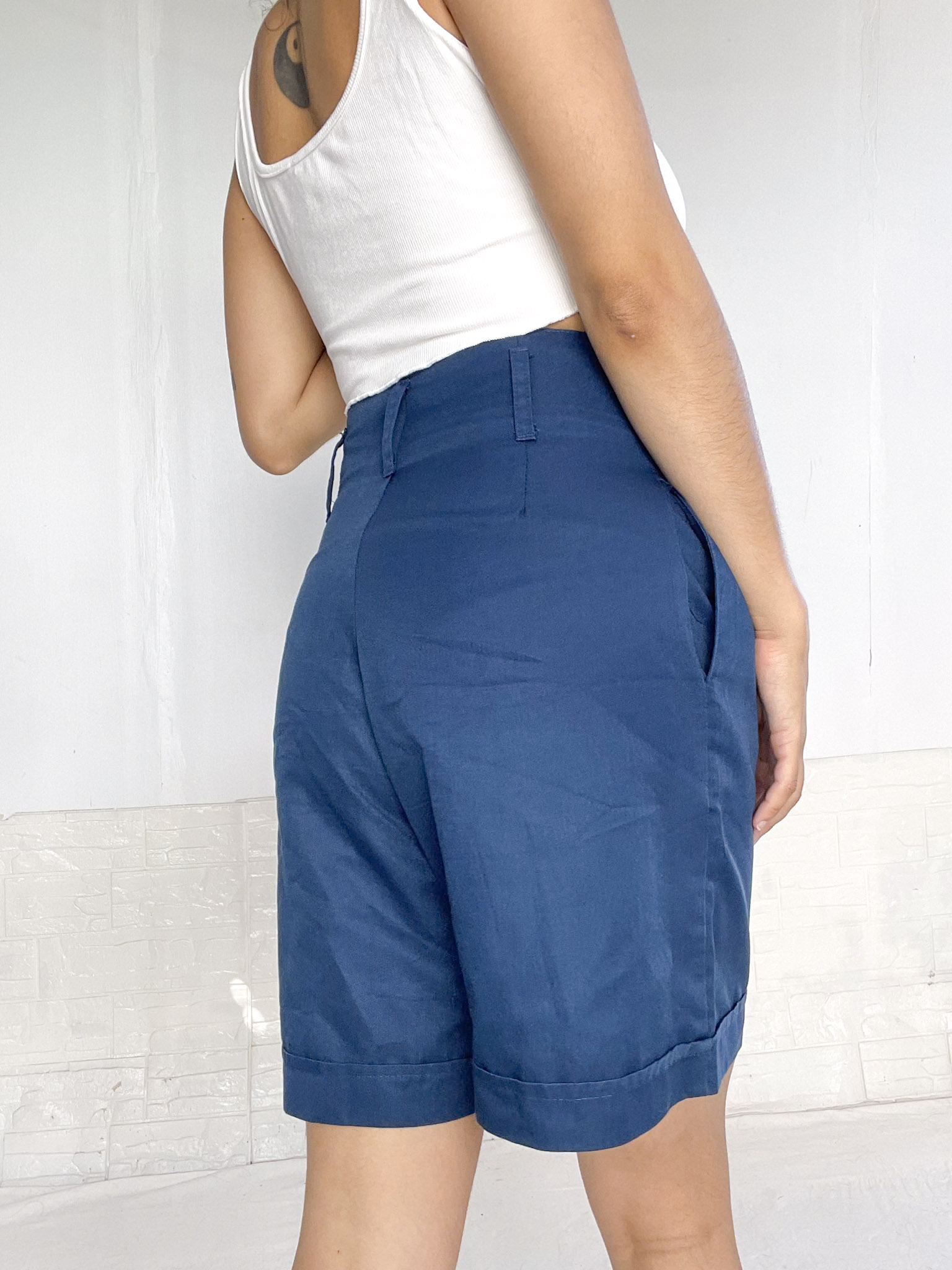 bermuda azul SALE - Imagen 5