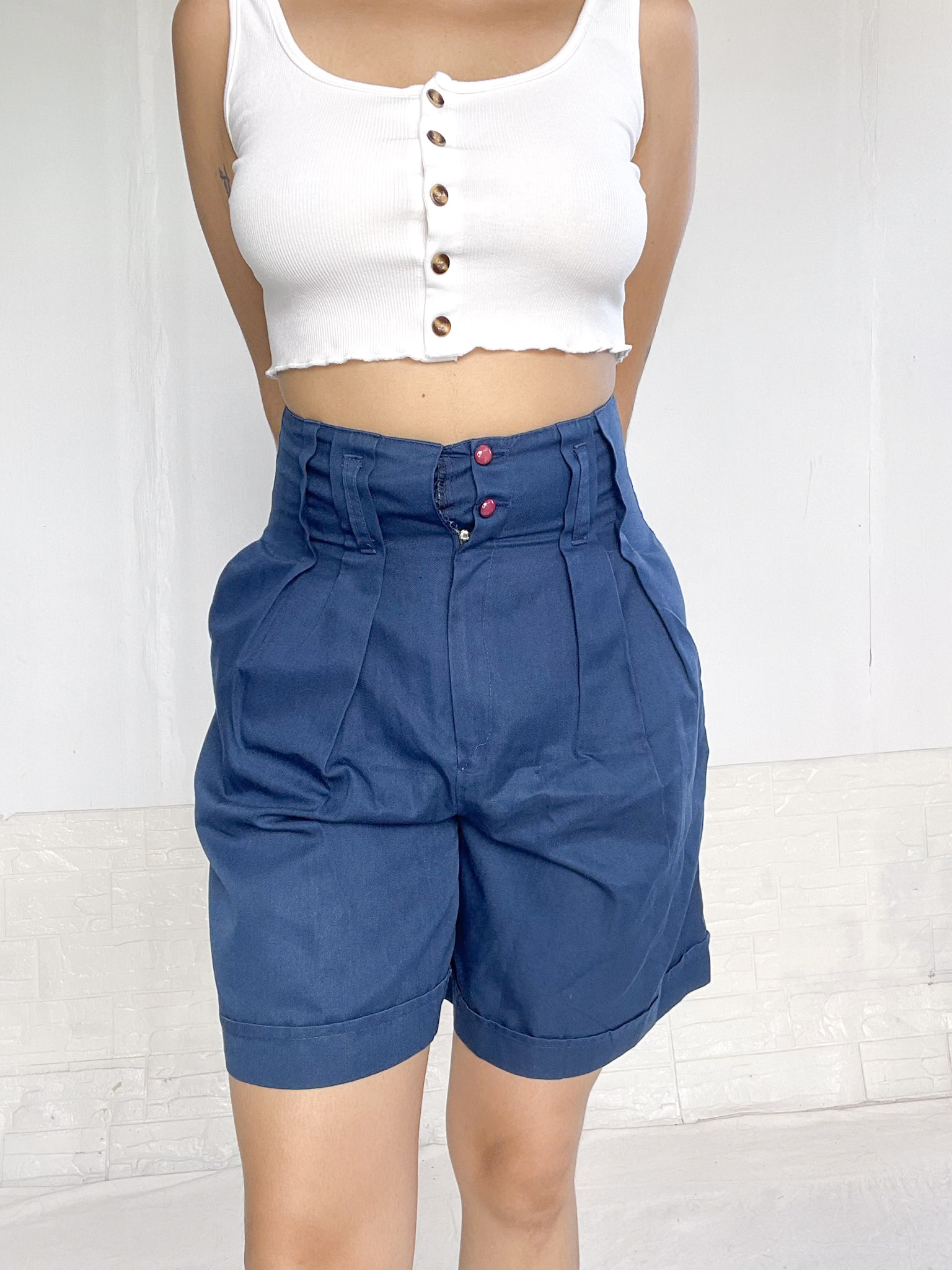 bermuda azul SALE - Imagen 8