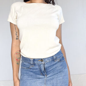 Bucito tejido blanco