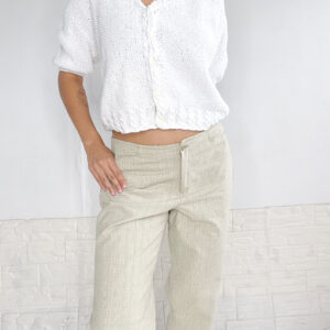 pantalon acuadrillé