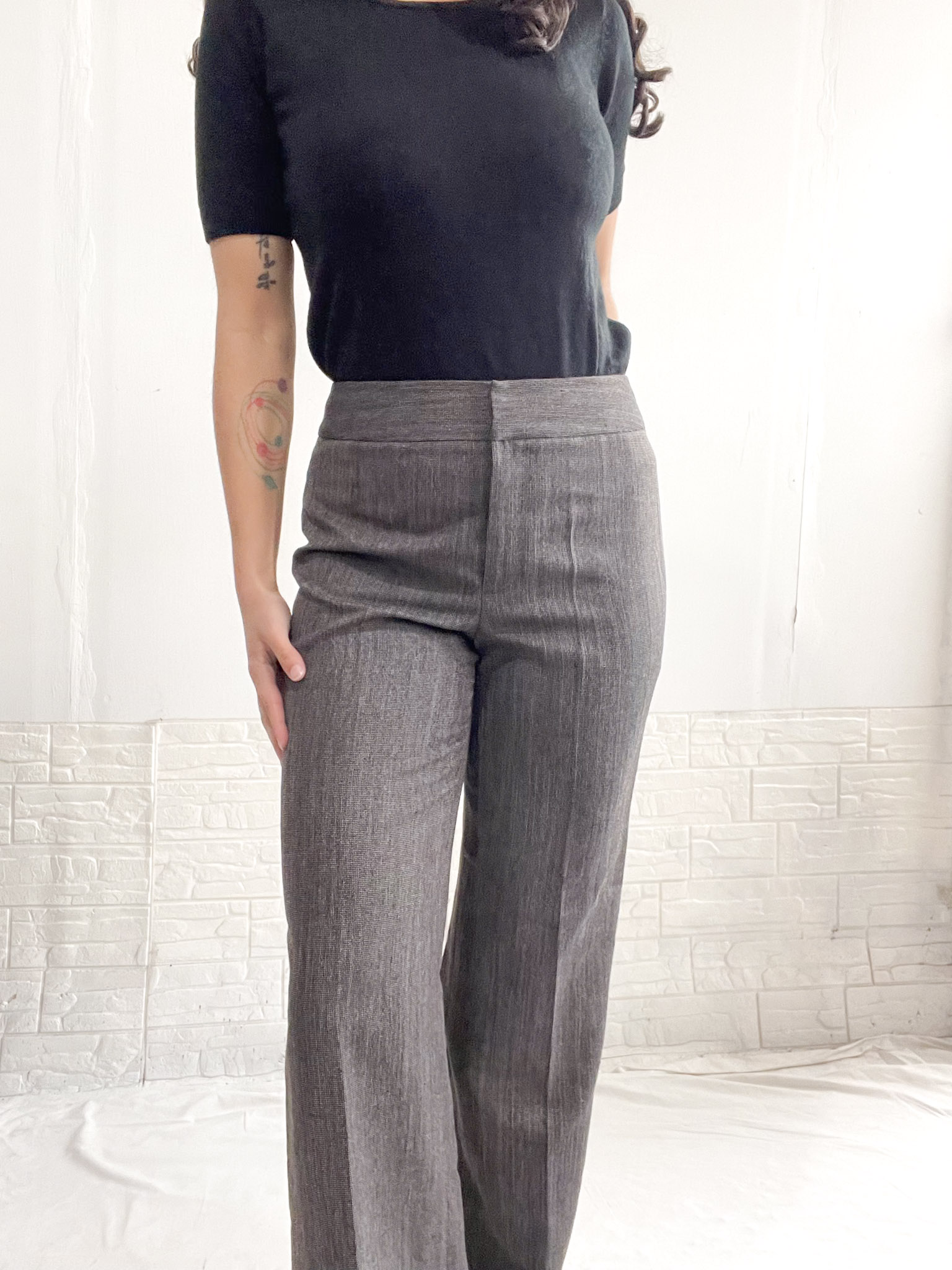 Pantalón de vestir marrón SALE - Imagen 2
