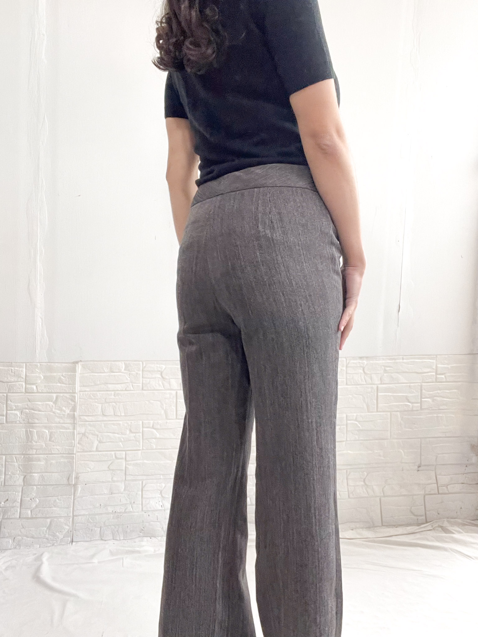 Pantalón de vestir marrón SALE - Imagen 5