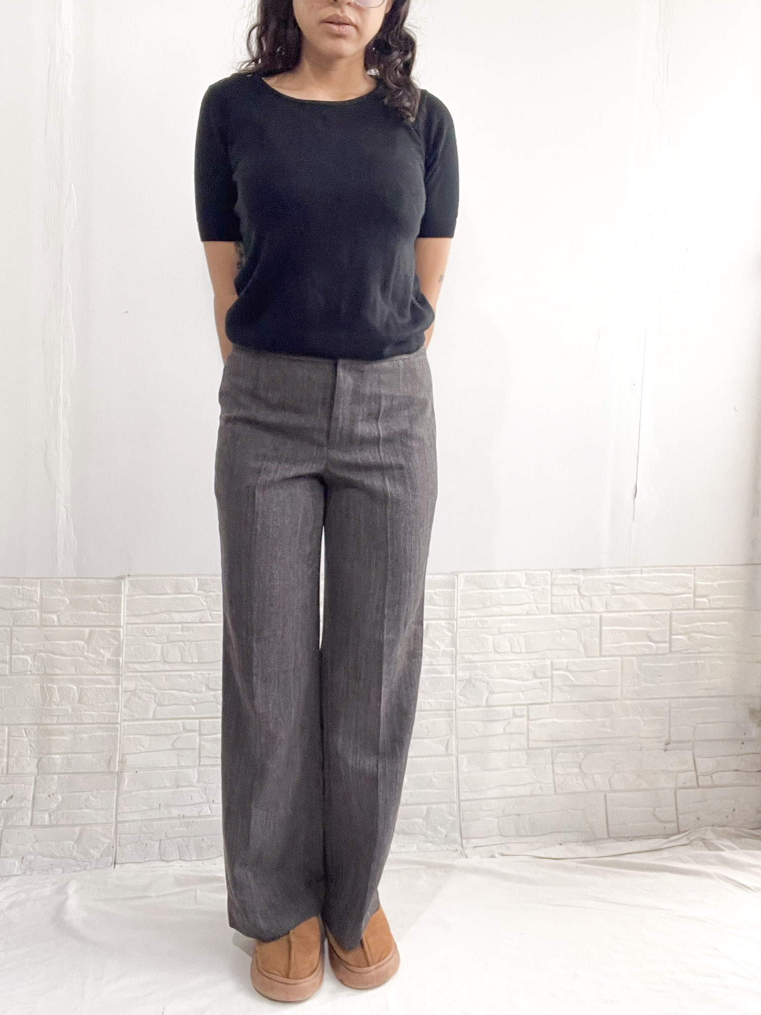 Pantalón de vestir marrón SALE - Imagen 7