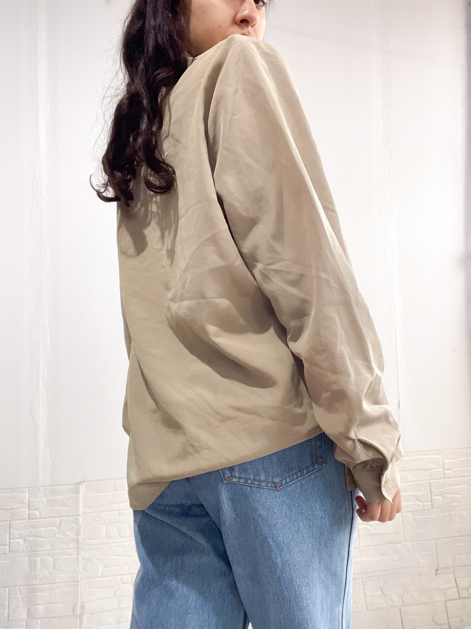 Camisa verdosa SALE - Imagen 5