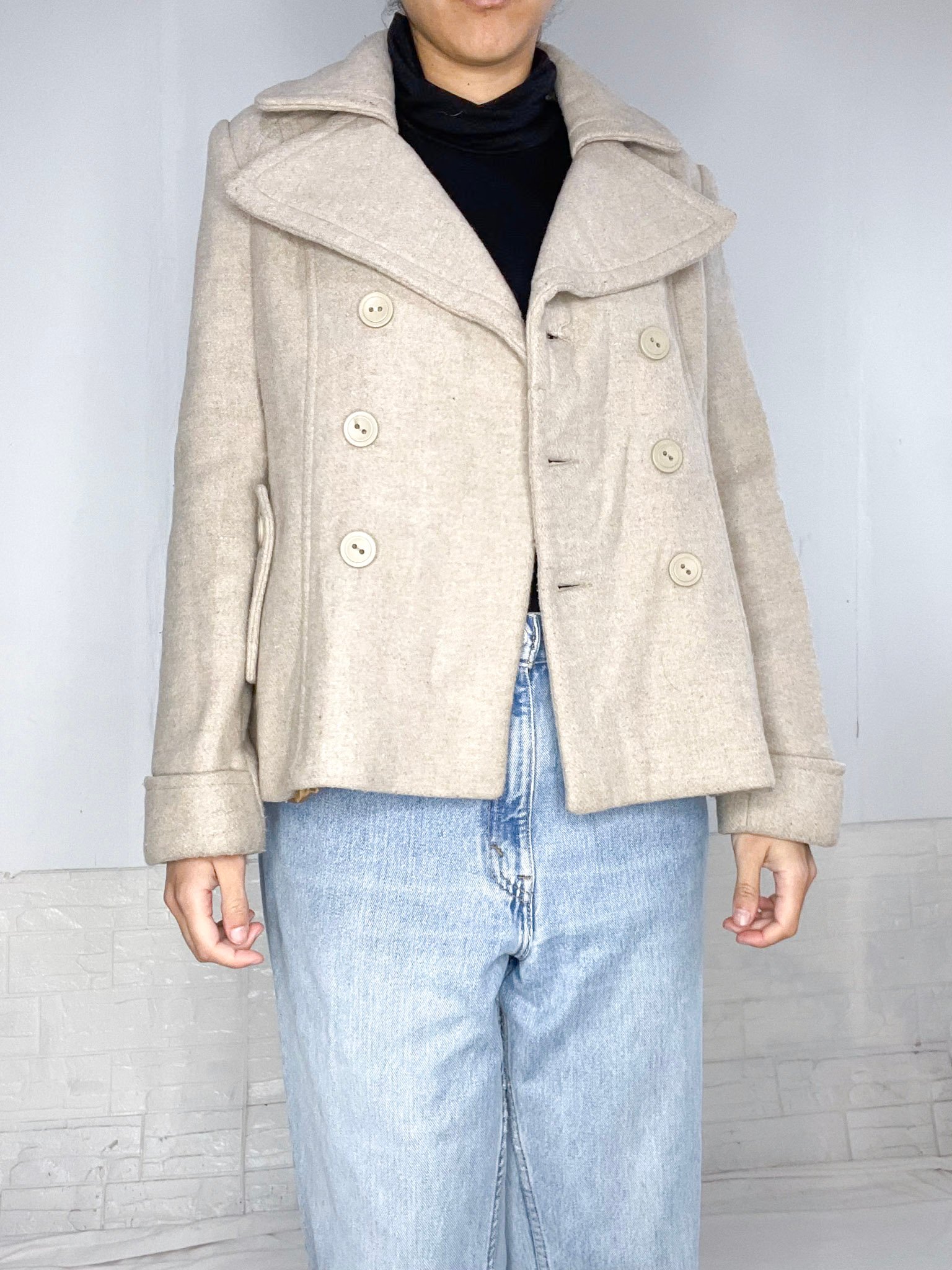 abrigo beige SALE - Imagen 2