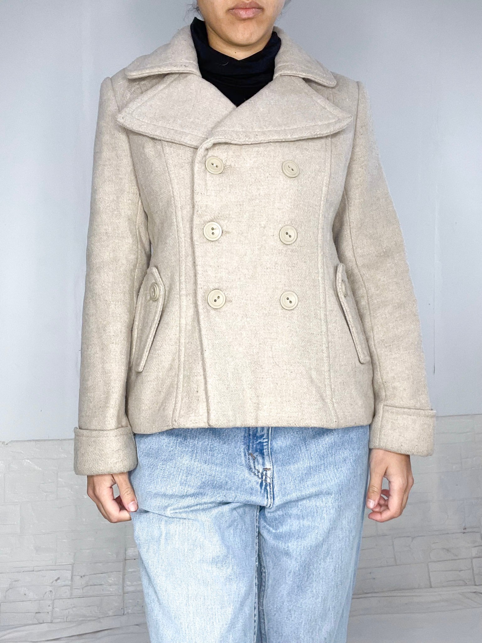 abrigo beige SALE - Imagen 5