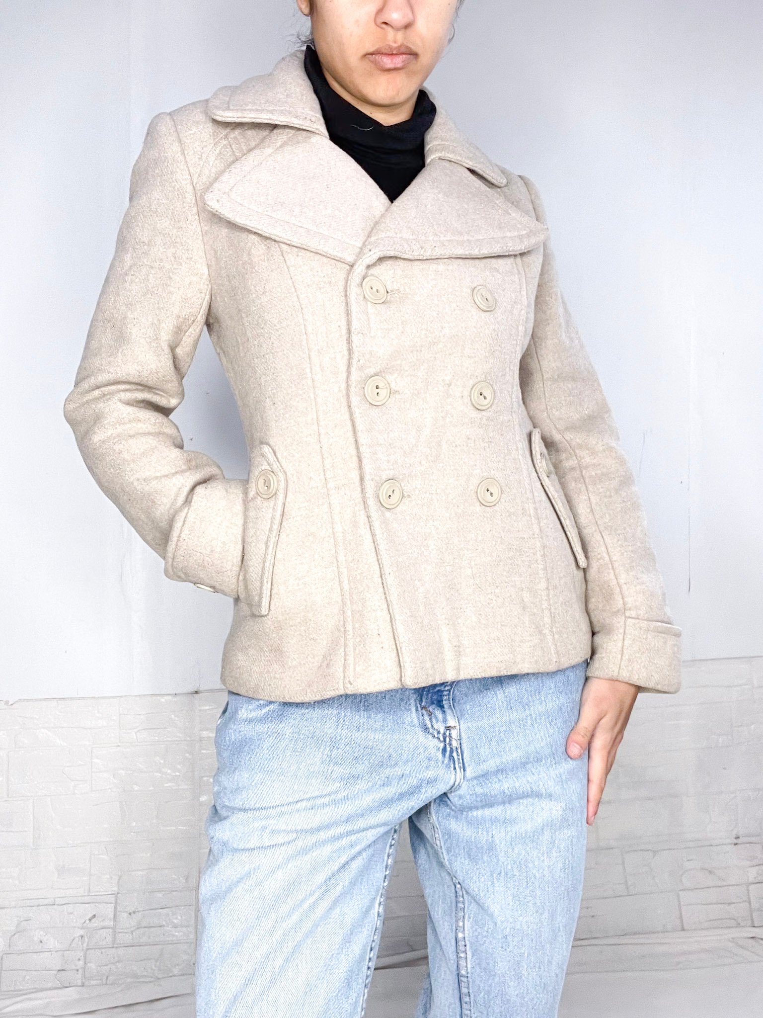 abrigo beige SALE - Imagen 6