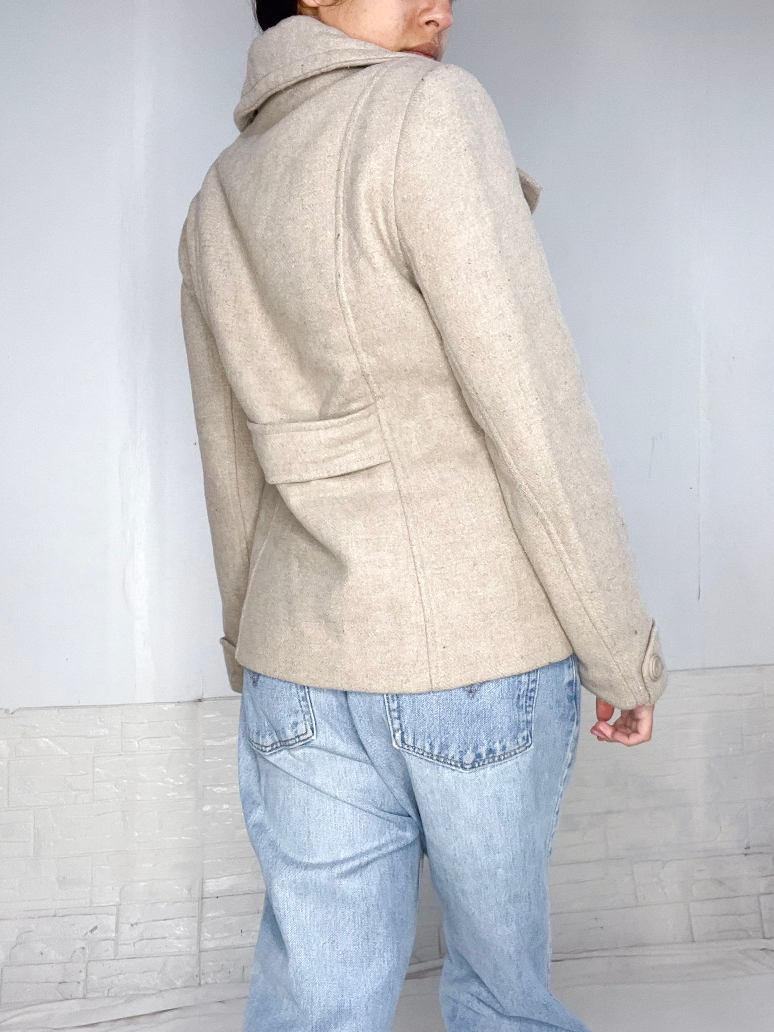 abrigo beige SALE - Imagen 7