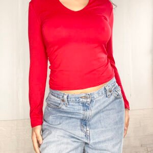 buzo elastizado rojo SALE