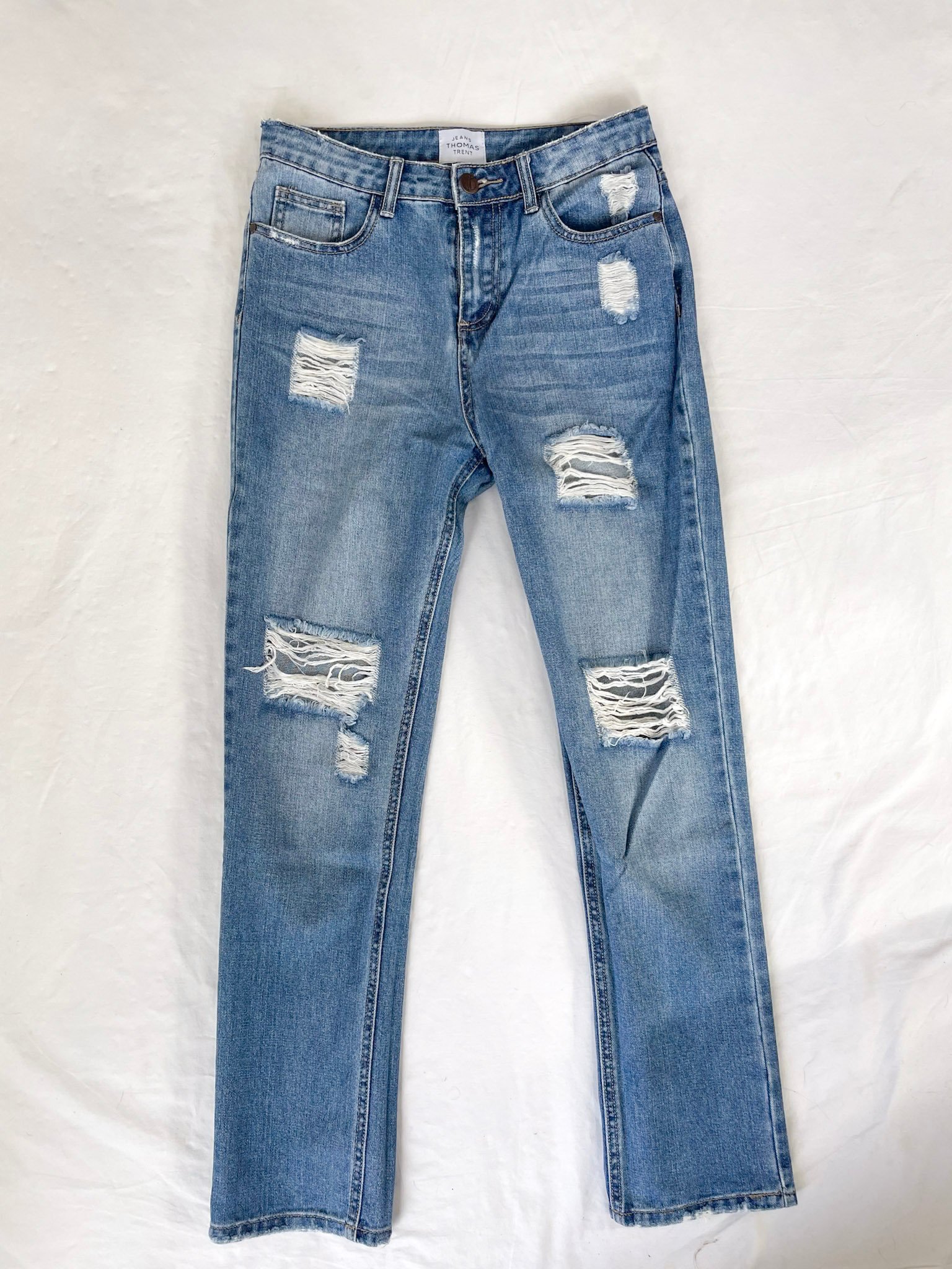 Mom jean con roturas SALE - Imagen 2